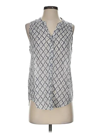Pre-owned Paige Sleeveless T-shirt In Silver