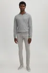Paige Slim Fit Grumman Stretch Jeans In Grumman