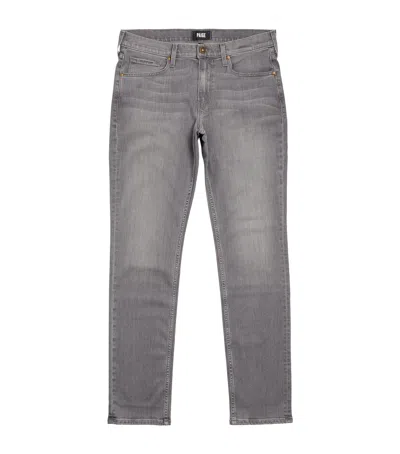 Paige Slim-fit Lennox Jeans In Grey