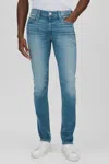 Paige Mens Salzedo Lennox Slim-leg Stretch-denim Jeans In Kaufman Blue