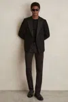 Paige Slim Straight-leg Chocolate/black Jeans In Chocolate/black