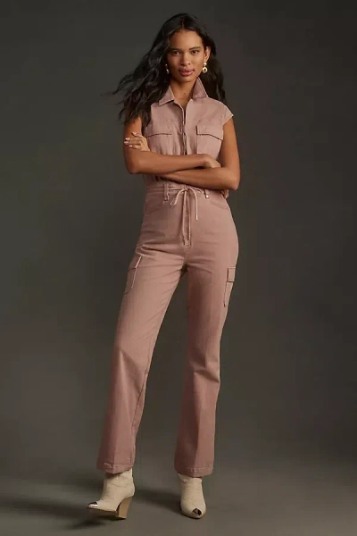 Paige Sloane Jumpsuit In Blue