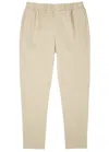 PAIGE SNIDER TAPERED TWILL TROUSERS