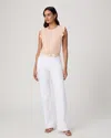 Paige Sofia Flared-leg Jeans In White