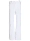 Paige Sofia Flared-leg Jeans In White
