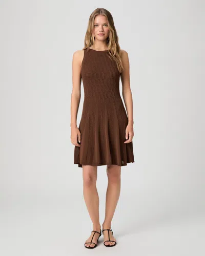 Paige Solene Dress In Brown