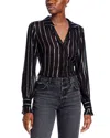 Paige Sosa Blouse In Black