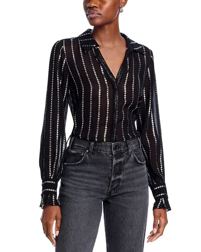 Paige Sosa Blouse In Black