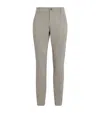 Paige Mens Stafford Tapered-leg Stretch-woven Trousers Dried Lemongrass In Gray