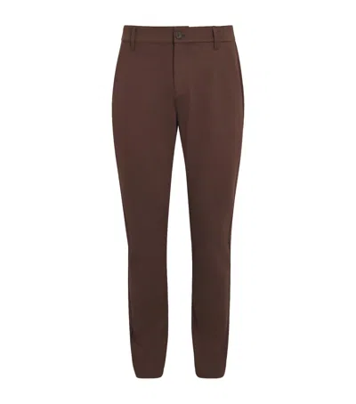 Paige Stafford Straight Trousers In Brown