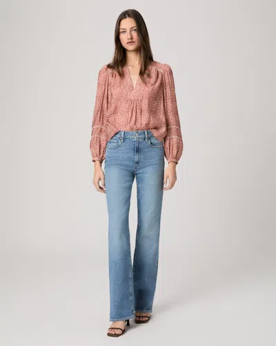 Paige Stevie 32 Inch Bootcut Jean In Blue