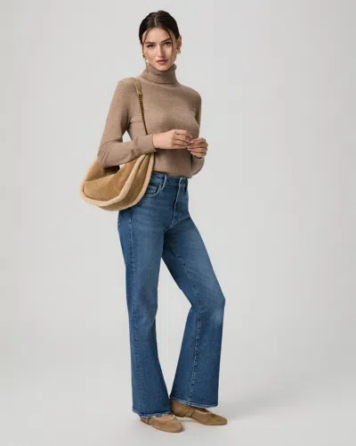 Paige Stevie 32 Inch Bootcut Jean In Blue