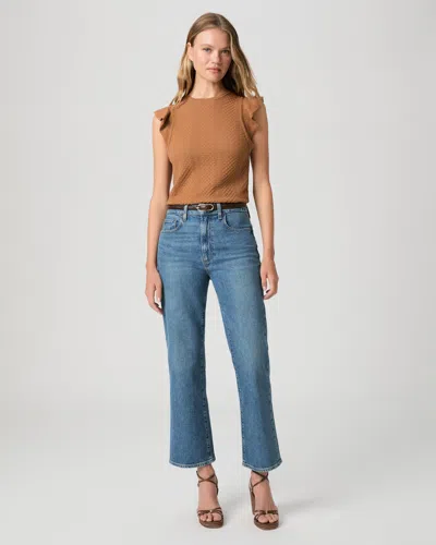 Paige Stevie Ankle Boot Jean In Blue