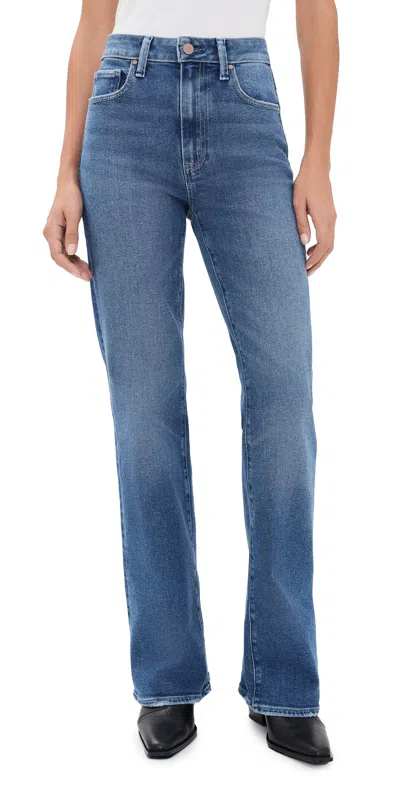 Paige Stevie Boot Campus Jeans 32 Campus In Blue