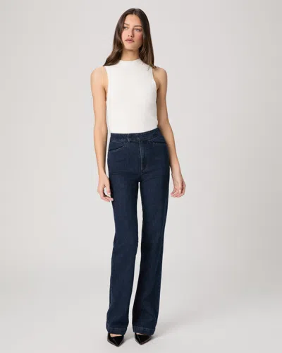 Paige Stevie Bootcut Jean In Blue