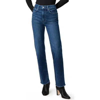 Paige Stevie High Rise Ankle Jeans In Soundcheck In Blue