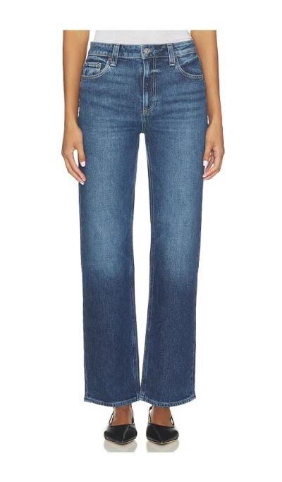 Paige Stevie Slim Straight Jeans In Jetty