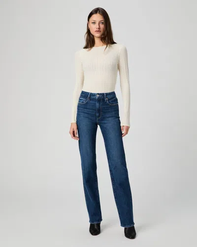 Paige Stevie Straight Jean In Blue