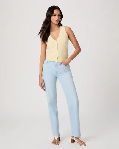 Paige Stevie Straight Jean In Blue