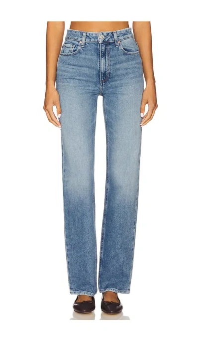 Paige Stevie Straight Jeans In Blue