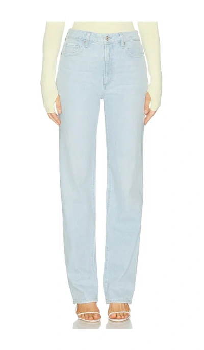 Paige Stevie Straight Leg Jeans In Blue