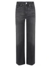 Paige Sasha Jeans Viper Black Distressed In Viper Black