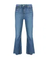 Paige Laurel High-waisted Flared Jeans In Blue