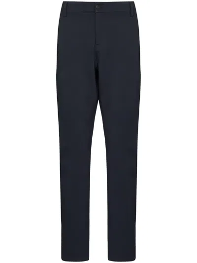 Paige Straight-leg Chino Trousers In Blue