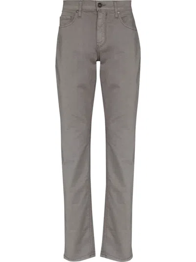 Paige Federal Straight Leg Jeans In Grey