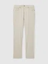 Paige Straight Leg Jeans In Gray
