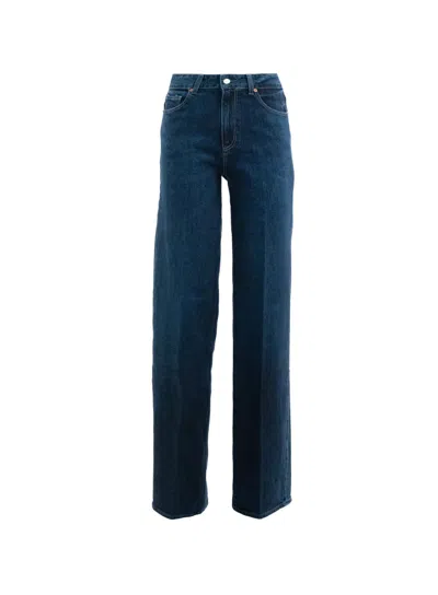 Paige Straight-leg Jeans In Blue
