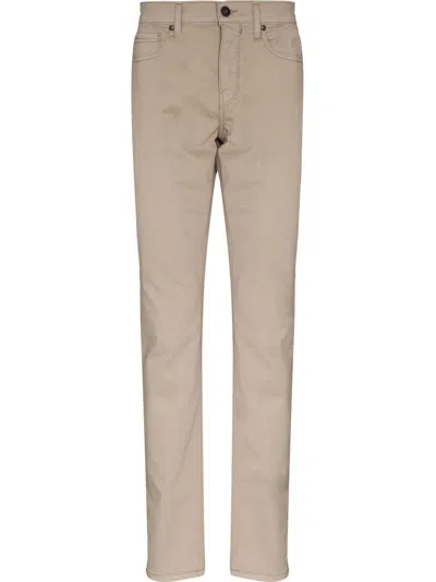 Paige Federal Straight Leg Jeans In Neutrals
