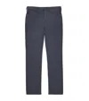 Paige Stretch Denim Federal Jeans In Blue
