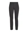 Paige Stretch Stafford Trousers In Blue