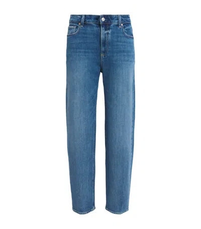 Paige Stretch-denim Alexis Wide-leg Jeans In Blue