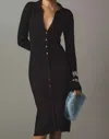 Paige Sundara Midi Dress In Black