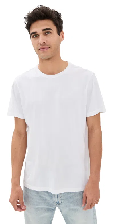 Paige Supima Crew Neck Tee White