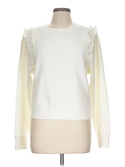 Pre-owned Paige Sweatshirt In Ivory