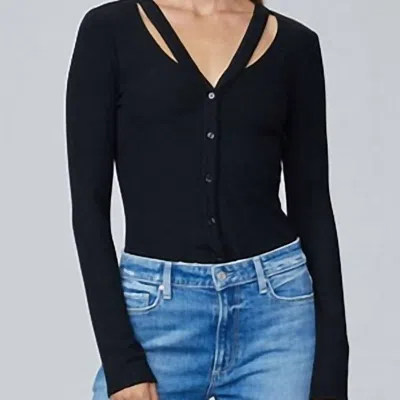 Paige Sycamore Cardigan In Black