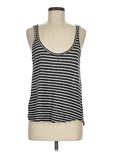 Pre-owned Paige Tank Top Black Halter Neckline Tops