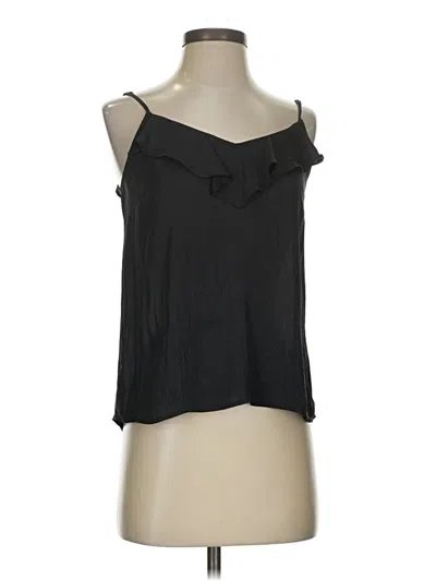 Pre-owned Paige Tank Top Black Strapless Neckline Tops