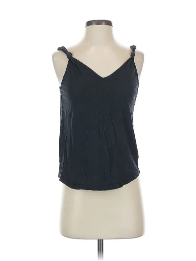 Pre-owned Paige Tank Top Gray Strapless Neckline Tops