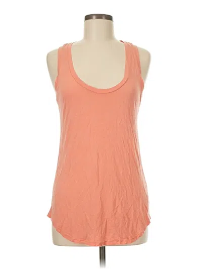 Paige Tank Top Orange Halter Neckline Tops
