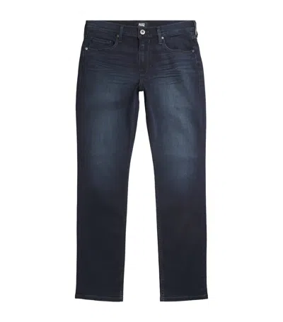 Paige Tapered Jeans In Blue