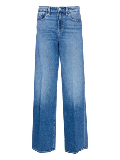 Paige Tatum Wide Jeans In Blue