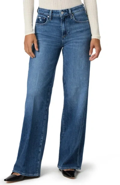 Paige Tatum Wide Leg Jeans In Blue