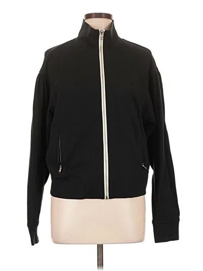 Pre-owned Paige Track Jacket In Black