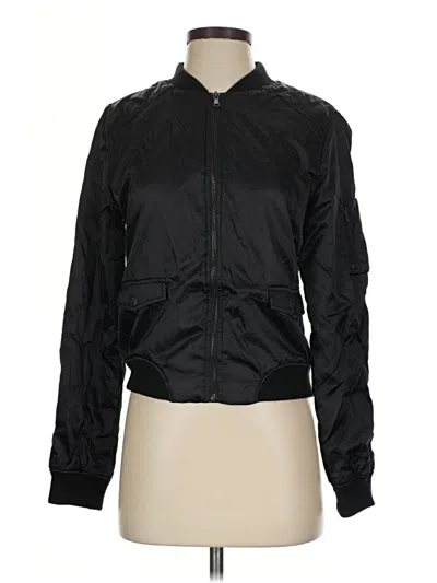 Pre-owned Paige Track Jacket In Black