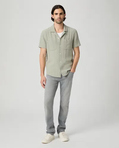 Paige Normandie Straight Fit 32 Jeans In Wainwright In Gray