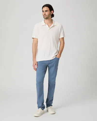 Paige Transcend Federal 32 Inch Slim Straight Jean In Blue
